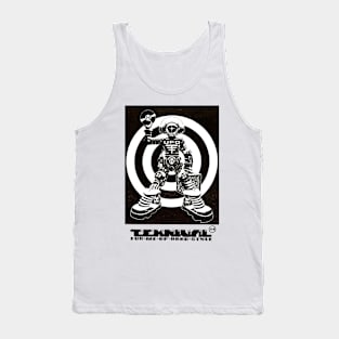 Spiral tribe UFO Teknival flyer Tank Top